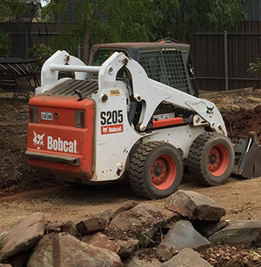 Bobcat digger